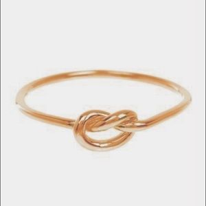 Rose Gold Knot Ring